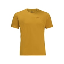 Jack Wolfskin Delgami S/s M Erkek T-shirt-sarı