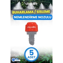 Sisleme Misting Buharlama Serinletme Nozulu Sera Nemlendirme Spreyi Kafa Sulama Ekipmanları Mis