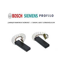 Bosch Uyumlu - Siemens  Profilo Çamaşır Makinesi Motor Kömürü 2 Li 529824613