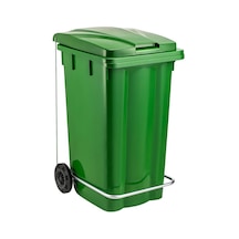 Omnipazar Sy-6512 Pedallı Tekerlekli Kapaklı Çöp Konteyneri 240 Lt Yeşil Yeşil Omnipazar Sy-6512 Pedallı Tekerlekli Kapaklı Çöp Konteyneri 240 Lt Yeşil Yeşil