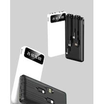 Hızlı Şarj Destekli 20.000mah Powerbank Usb Type-c Lightning Lcd - Çok Renkli