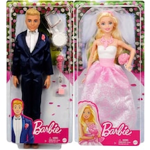 Barbie Gelin Ve Damat Ken Ikisi Bir Arada Oyun Seti
