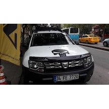 Dacia Duster 2018 Kaput Rüzgarlığı Parlak Siyah Tam Uyumlu N11.5961