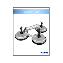 Alüminyum Cam Vantuzu 3'lü