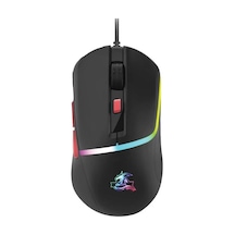 Rainbow Led Işıklı 6400 Dpı Kablolu Gaming Oyuncu Mouse