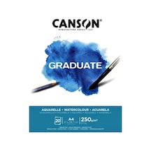 Canson Sulu Boya Bloğu Graduate 20 Syf A4 250 Gr
