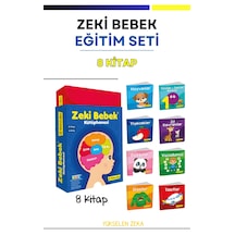 Bebek Eğitim Seti 6-24 Ay Zeki Bebek Kütüphanesi 8'li Set