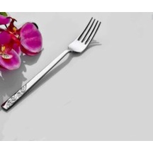 İnter Çelik Safir Model 12'Li Yemek Çatalı