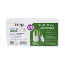 Trina Soft Jel Takma Tırnak Long Oval Yarı Mat 550'li Trnnaıl0022