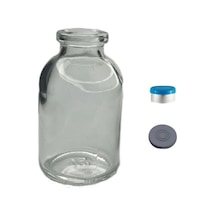 100ml Penisilin Şişe Geçme Kapaklı, 12 Adet, Propolis Kapaklı Şişe, Şeffaf Şişe, Propolis Şişesi, Arı Sütü Şişesi Diğer