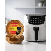 Airfryer Kağıdı 100 Adet Su Geçirmez Yağ Tutmayan