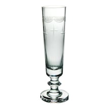 Paşabahçe El İmalatı Dekorlu Kristal Şampanya Kadehi 1 Adet 11285