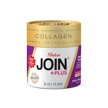 Balen Join+plus Tip 1,2,3 Kollajen, Glukozamin, Kondroitin, Msm, Hyaluronik Asit Ve Vitamin C Shot 30 Ml 14 Balen Join+plus Tip 1,2,3 Kollajen, Glukozamin, Kondroitin, Msm, Hyaluronik Asit Ve Vitamin C Shot 30 Ml 14