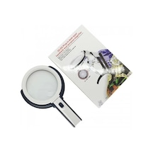 Nikula-2x5x120mm 10 Ledli Masaüstü Büyüteç Lisinya