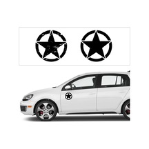 Off Road Us Army Star Askeri Yıldız Sticker Set 2 Adet 15 15 Cm