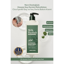 Hassasiyeti Nemle Rahatlatan Cica İçeren Saç&saç Derisi Kremi Mılk Baobab Cica Refreshing Scalp Pack