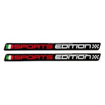 Sports Edition 3d İtalya Damalı Sticker