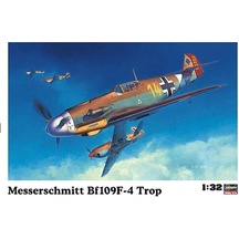 Hasegawa St31 8881 1/32 Ölçek, Messerschmitt Bf109f-4 Trop, Savaş Uçağı Plastik Model Kiti-48887