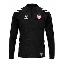 Hummel 2026-27 Tff Hakem Antrenman Eşofman Üstü Siyah
