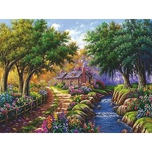 Ravensburger 1500 Cottage By The River