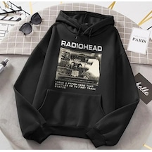 Radiohead Unisex Siyah Sweatshirt Siyah