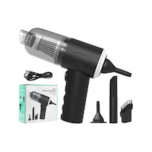 Araç Oto Süpürgesi Şarjlı 120w 6.000pa Üfleme Özellikli Mini El Süpürgesi Oto Ofis Klavye Kasa Vakum Şişi Diğer