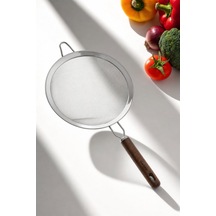 Acar 10170 Elitecraft Paslanmaz Çelik Tel Süzgeç - 20 X 42 Cm Gümüş