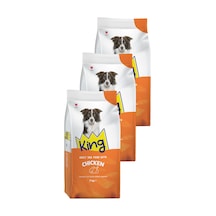 King Tavuklu Yetişkin Köpek Maması 3 X 7 Kg