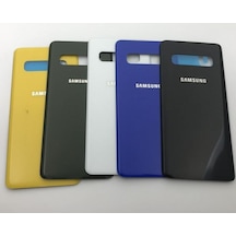 Samsung Uyumlu Galaxy S10 G973 Arka Kapak Pil Kapağı Sarı