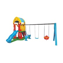 Pilsan Atlantis Kaydırak ve Salıncak Seti 07-950 Oyun Alanı