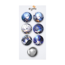 Nte Neverness To Everness Edgar Oyun Rozet Ve Daffodill Oyun Rozet 6'lı Metal Rozet Seti 58mm İğneli Buton Çanta Yaka Rozeti Çok Renkli