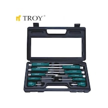 Troy 22307 Somun Başlı Tornavida Seti (10 Parça)