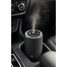 Exenar - Siyah - Rgb Otomatik Buharlı Araç Parfümü Aromalı Koku Difüzörü Şarjlı 1000mah Buharlı Hava Nemlendirme 1 Adet