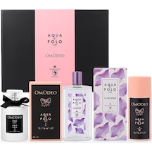 Aqua Di Polo 1987 Omodeo Kadın Parfüm EDP 50 ML + Sprey Deodorant 150 ML + Lavender Kolonya 200 ML