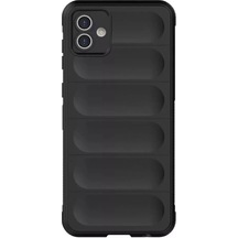 Samsung Galaxy A05 Kılıf Optimum Silikon - Siyah Çok Renkli