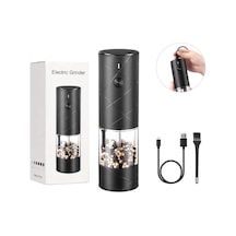 Yenı Huohou Elektrikli Öğütücü Biber Baharat Baharat Tahıl Natürel