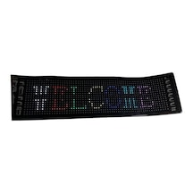 Bluetooth Lu Telefon Kontrollü 16x64 Flexible Matrix Led Ekran 5-12v 370 87 Mm Renkli