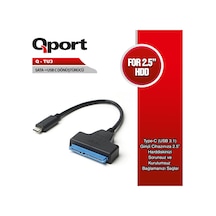 Qport (Q-Tu3) Usb3.1 Type-C To Sata Cevırıcı