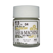 Mr.hobby Ca-04, 18 Ml. Ash & Machıne Gray Tone 4 Mr.color Maket Boyası Standart