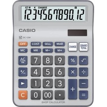 Casio DC-12M-W-DP Hesap Makinesi Desktop