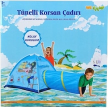 8311 Tünelli Korsan Çadır Çok Renkli