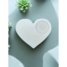 Bernami Mumluk Şamdanpinterest Kalp Şeklinde Beton Mumluk Minimal Tasarım Diğer