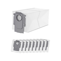 Roborock Q Revo/qrevo Pro/qrevomaxv/qrevo Curv/s8 Maxvultra/s8max Ultra/qrevo Edge/qrevo S/qrevo Plus/qrevo Master/orevo Slim İçin 10 Adet Elektrikli Süpürge Torbası