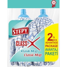 4 Adet Stepy Class X Yedek Mop 2'li