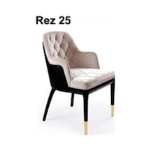 Rez 25 Modern Şık Ergonomik Dayanıklı Konforlu Ahşap Ayaklı Salon Yemek Sandalyesi Modeli Çok Renkli