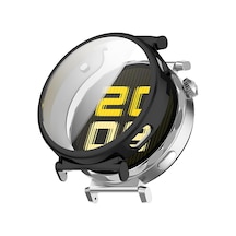 Huawei Watch Gt5 Pro 42mm İçin Saati Tam Saran Tpu Ekran Koruyuculu Çizilme Ve Darbelere Karşı Koruma Sağlayan Dokunmatik Etkilemeyen Silikon Kılıf Siyah, Gt5 Pro 42mm Çok Renkli