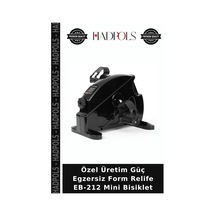 Özel Üretim Güç Egzersiz Form Relife Eb-212 Mini Bisiklet Çok Renkli