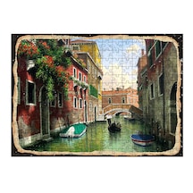 Tablomega Ahşap Mdf Puzzle Yapboz Venedik Sokakları (536359305)