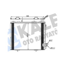 Klıma - 707 - Radyatoru Mercedes E-class - Dpmıx-hb - W210 96-02