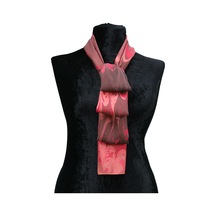 E38 Kadın Renkli Ebru Fular -f0024 Çok Renkli
